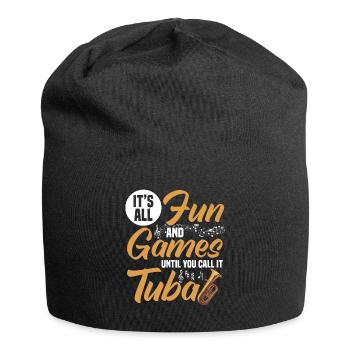 Euphonium Euphoniumspieler Blechbläser Euphonist - Jersey-Beanie - Schwarz - Vorne