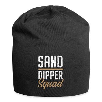 Sand Dipper Squad Flintknapping Arrowhead Hunting - Jersey Beanie - black - Front