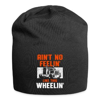 Truck Driver Trucker Driving - Jersey Beanie - black - Front