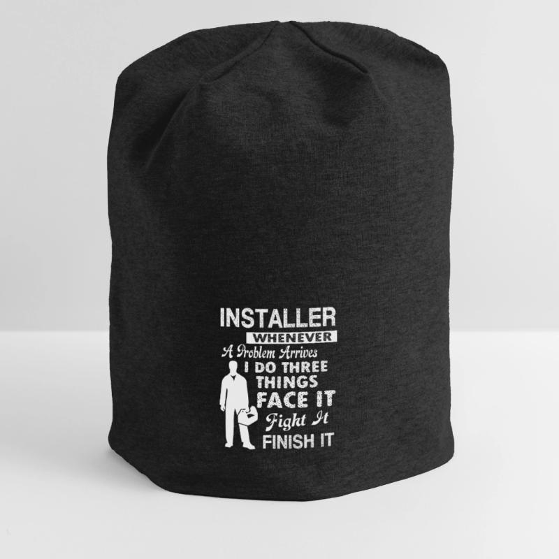 Installer Installer Solves Problem Jersey Beanie