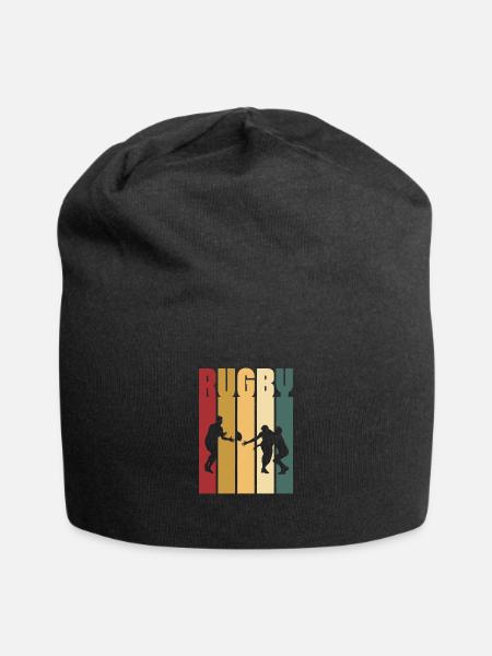 Rugby - Jersey-Beanie - Schwarz