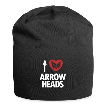 I love Arrowheads Jagdspitzen Arrowhead Hunter - Jersey-Beanie - Schwarz - Vorne