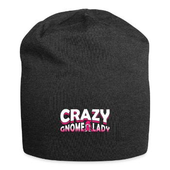 Garden Gnome Garden - Jersey Beanie - charcoal grey - Front