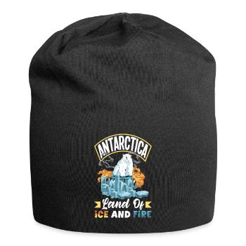 Antarctica land of fire and ice Expedition - Jersey Beanie - black - Front