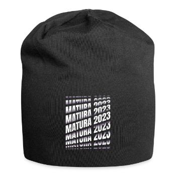 Matura 2023 Abitur Matura exam passed - Jersey Beanie - black - Front