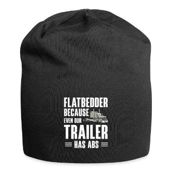 Pritschenwagenfahrer Lkw-Fahrer - Jersey-Beanie - Schwarz - Vorne