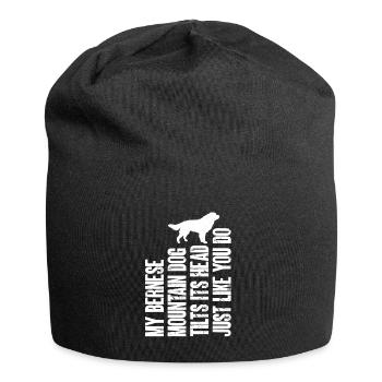 Bernese Mountain Dog - Jersey Beanie - black - Front