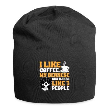 Bernese Mountain Dog - Jersey Beanie - black - Front