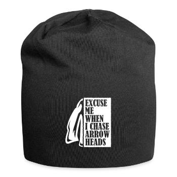 Excuse Me When I Chase Arrowheads Hunting Tips - Jersey Beanie - black - Front