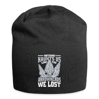 Like The Arrowheads We Lost Arrowhead Hunter - Jersey-Beanie - Schwarz - Vorne