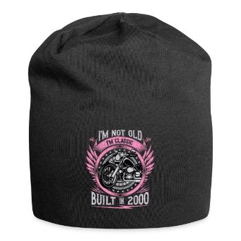 Je suis Classic Built 2000 Moto 23e anniversaire - Bonnet en jersey - noir - Devant