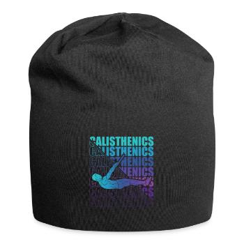 Calisthenics Street Workout Gymnastics Fitness - Jersey Beanie - black - Front