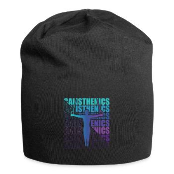 Calisthenics Street Workout Gymnastics Fitness - Jersey Beanie - black - Front