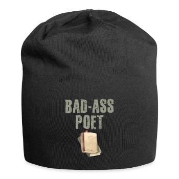 Bad-ass Poets Poésie et poèmes Poète - Bonnet en jersey - noir - Devant