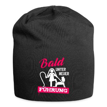 Junggesellenabschied Bräutigam T-Shirt JGA Männer - Jersey-Beanie - Schwarz - Vorne