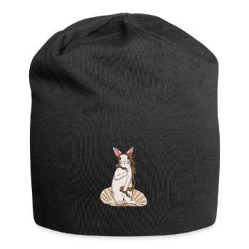 Botticelli painting Birth of Venus Design for - Jersey Beanie - black - Front