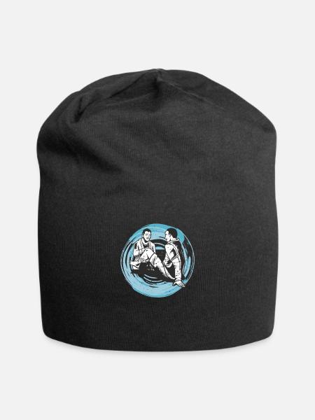 Physiothérapie Physio-Masseur Physiothérapeute - Bonnet en jersey - noir