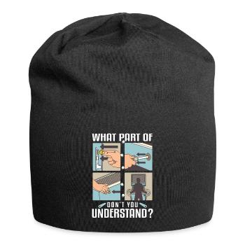 Pub Sports Pinball Machine - Retro Pinball Game - Jersey Beanie - black - Front