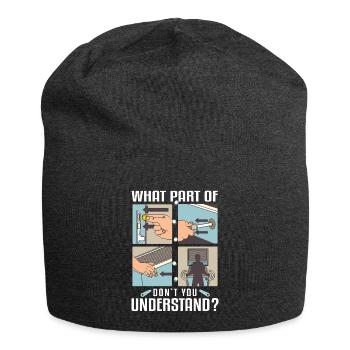 Pub Sports Flipperautomat - Retro-Flipperspiel - Jersey-Beanie - Anthrazit - Vorne