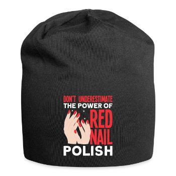 Nail Polish Nail Design Manicure Nail Studio Nails - Jersey Beanie - black - Front