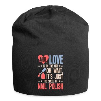 Nail Polish Nail Design Manicure Nail Studio Nails - Jersey Beanie - black - Front