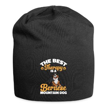 Bouvier bernois - Bonnet en jersey - noir - Devant