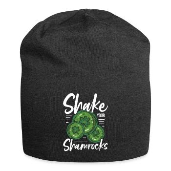 Drôle de Saint Patrick irlandais Shake Your - Bonnet en jersey - charbon - Devant