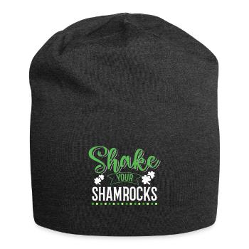 Drôle de Saint Patrick irlandais Shake Your - Bonnet en jersey - charbon - Devant