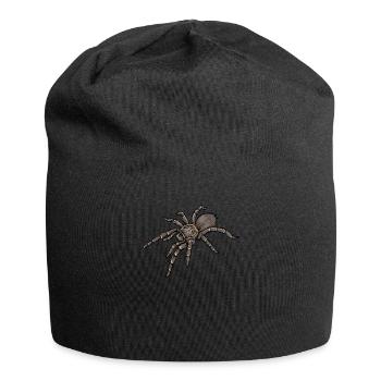 Tarantula I Tarantula Terrarium motif for - Jersey Beanie - black - Front