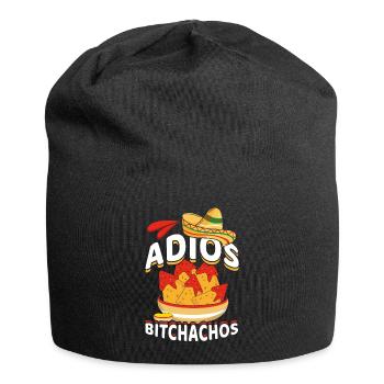 Bye Nachos Taco Happy Cinco De Mayo - Jersey Beanie - black - Front