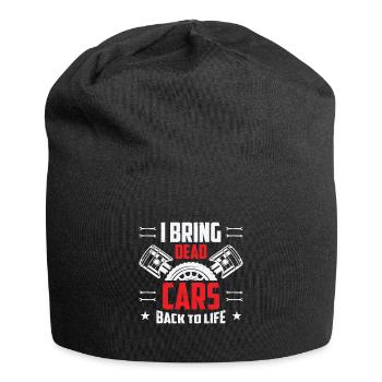 Automechaniker Auto-Motor-Reparatur - Jersey-Beanie - Schwarz - Vorne