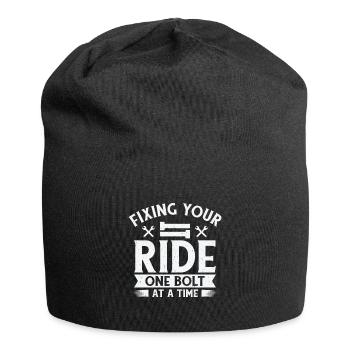 Automechaniker Auto-Motor-Reparatur - Jersey-Beanie - Schwarz - Vorne