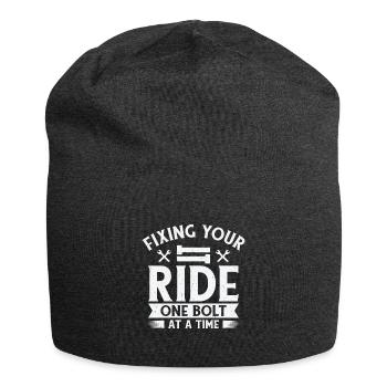 Automechaniker Auto-Motor-Reparatur - Jersey-Beanie - Anthrazit - Vorne