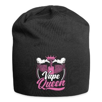 Vape Queen Smoker E Cigarette Vaping - Jersey Beanie - black - Front