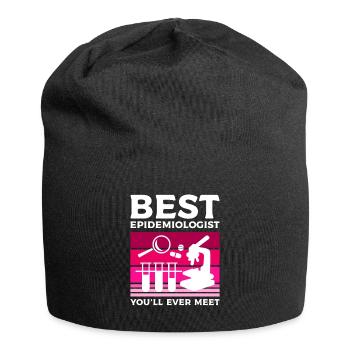 Best Epidemiologist You'll Ever Meet Epidemiology - Jersey Beanie - black - Front