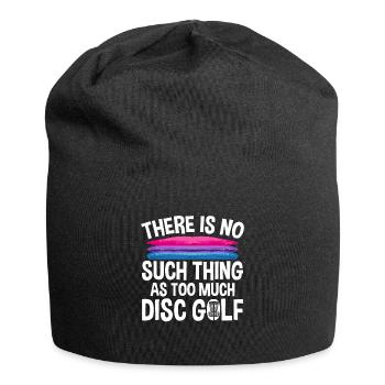Discgolf Disc Golf Frisbee - Jersey-Beanie - Schwarz - Vorne