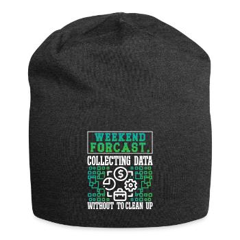 Collecting Data - Jersey-Beanie - Anthrazit - Vorne