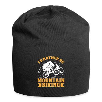 Je préfère faire du VTT - Bonnet en jersey - noir - Devant