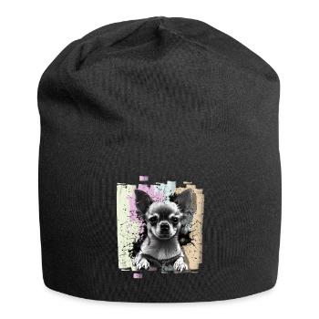 Chihuahua - Jersey Beanie - black - Front