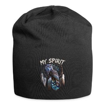 My Spirit für einen Esoteriker Esoterikerin - Jersey-Beanie - Schwarz - Vorne