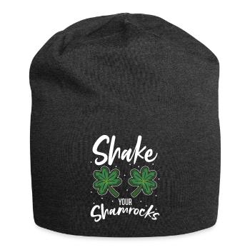Drôle de Saint Patrick irlandais Shake Your - Bonnet en jersey - charbon - Devant