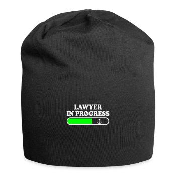 Lawyer Saying Funny Law Student Lawyer - Jersey Beanie - black - Front