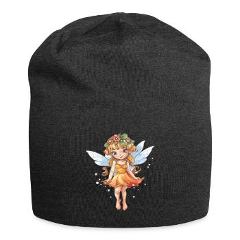 Petite Fée Fée Magie des Fées - Bonnet en jersey - charbon - Devant