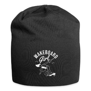 Wakeboard Fille Wakeboard Vintage Funny Wake - Bonnet en jersey - noir - Devant