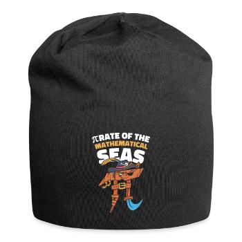 Pi Day Pirate Mathématicien Pi Symbole Numéro - Bonnet en jersey - noir - Devant