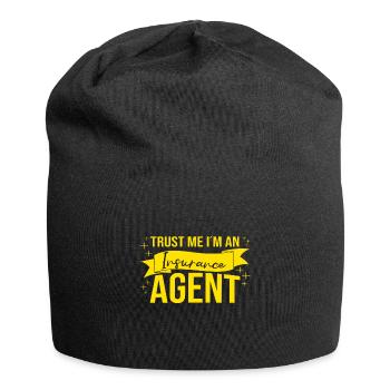 Trust Me Im Un agent d’assurance Courtier consultant - Bonnet en jersey - noir - Devant