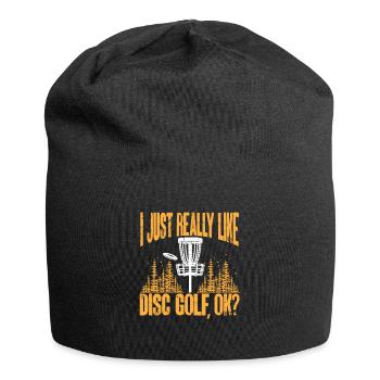 Discgolf Disc Golf Frisbee - Jersey Beanie - black - Front