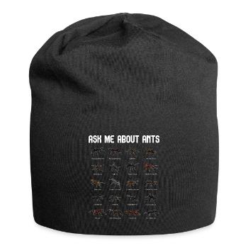 Ant Insect Collector Entomologist - Jersey Beanie - black - Front