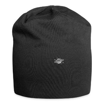 Space exploration Rocker ship Moon - Jersey Beanie - black - Front