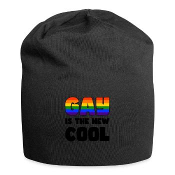Pride LGBTQ. Aussage - Jersey-Beanie - Schwarz - Vorne